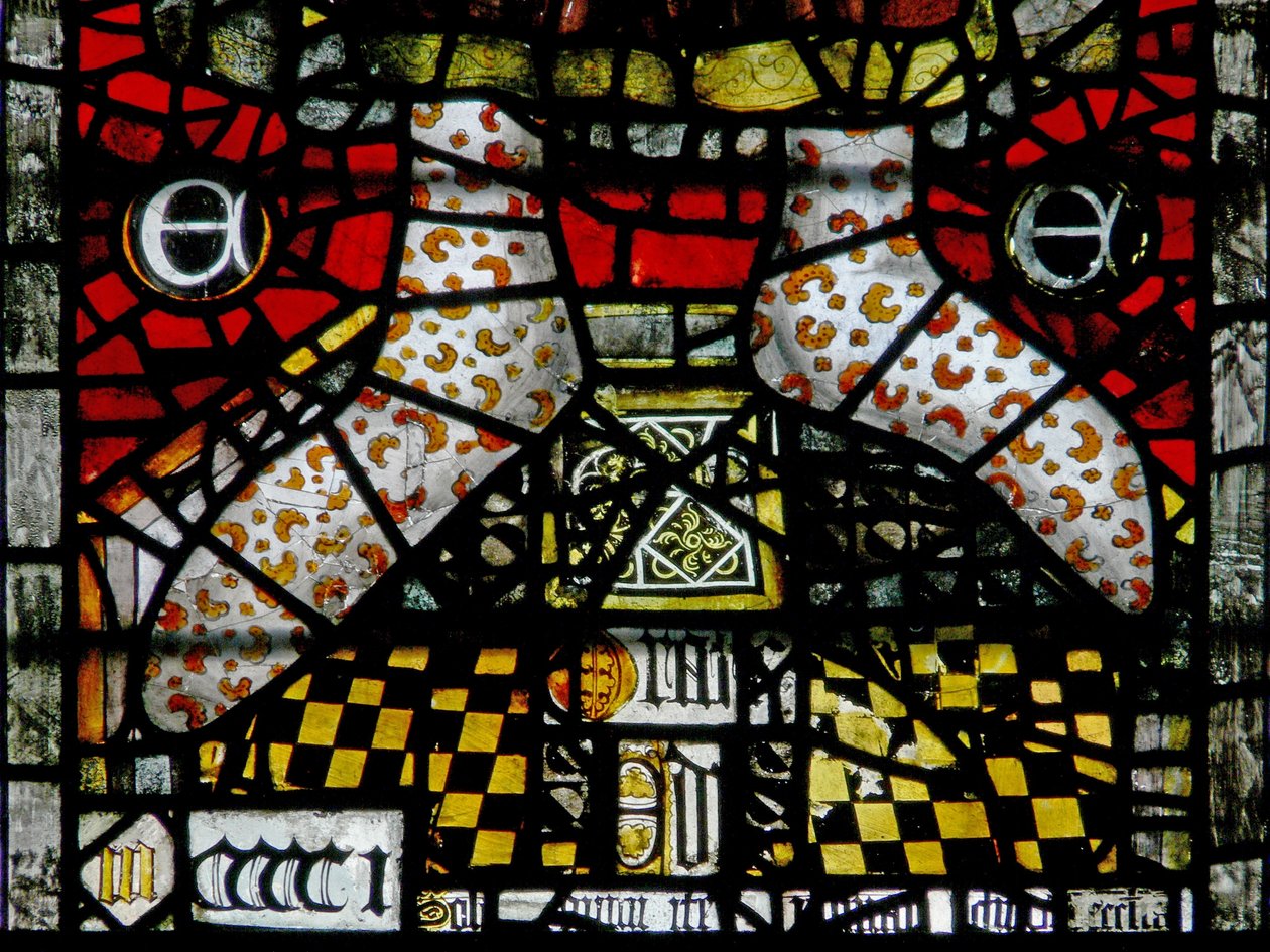 Fönster w4 föreställande St Edward the Confessor av English School