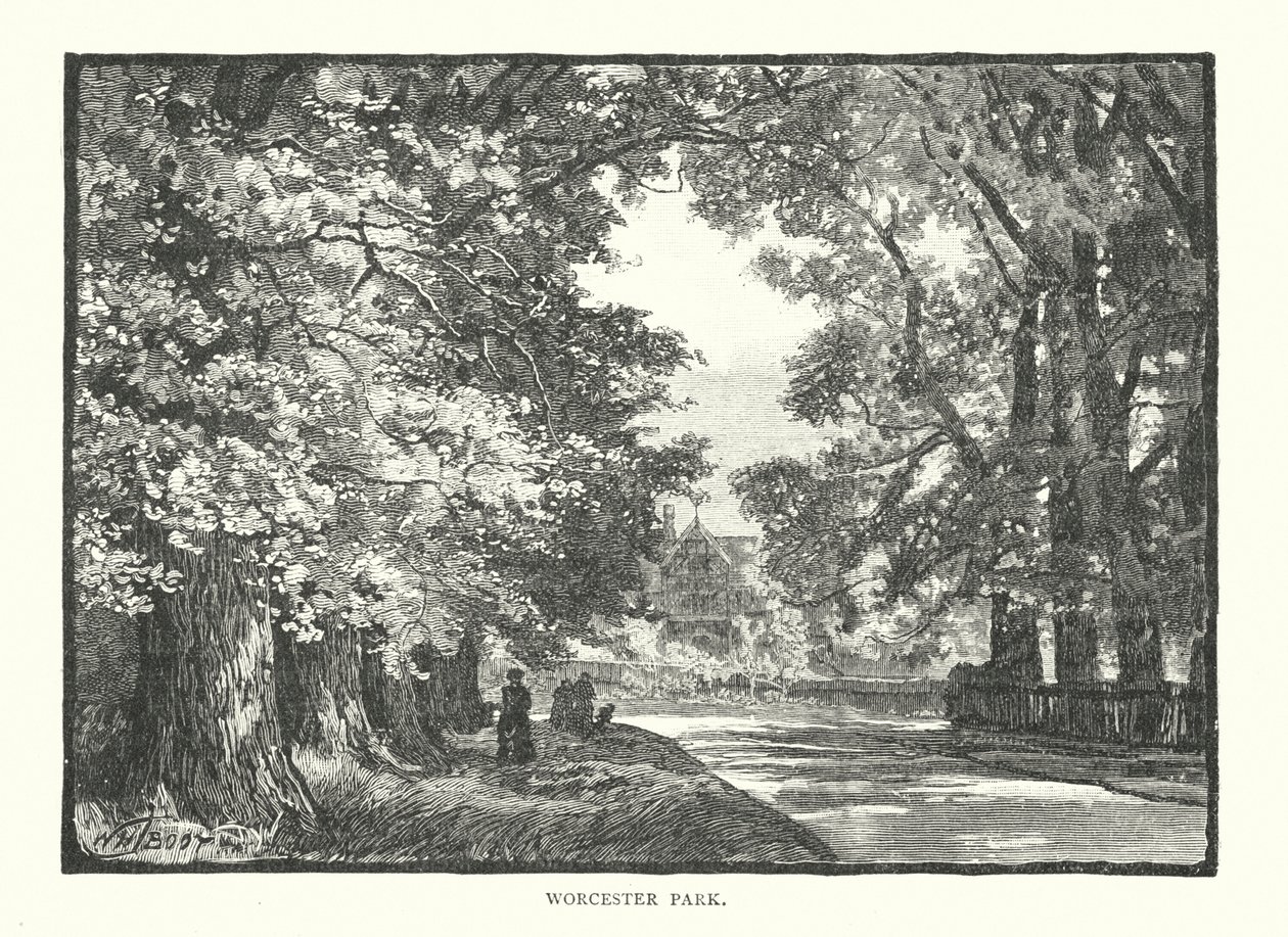 Worcester Park (gravyr) av English School