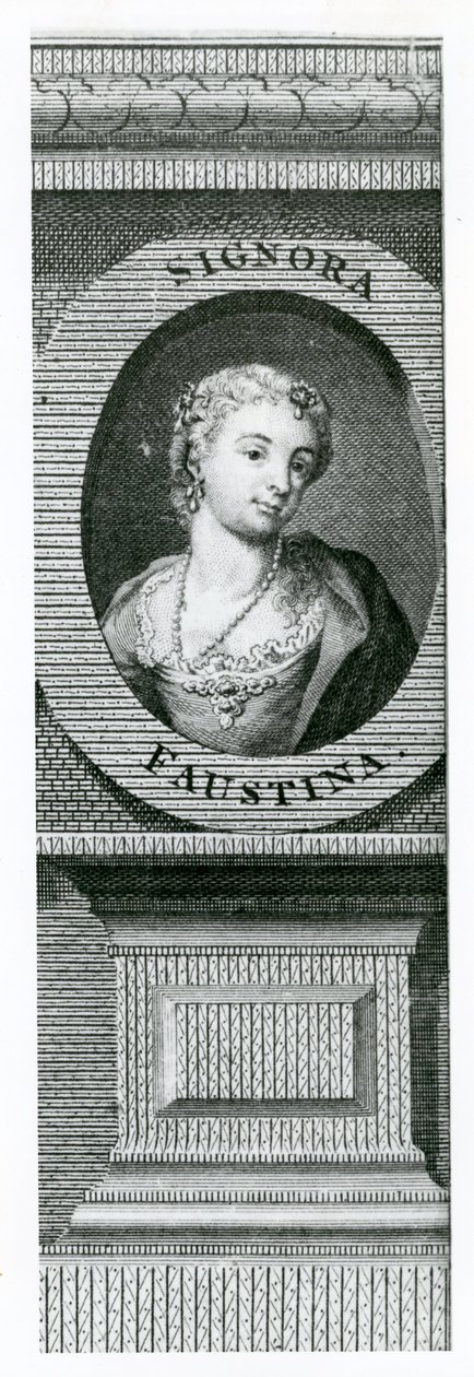 Faustina Bordoni (1697-1781) av Enoch Seeman