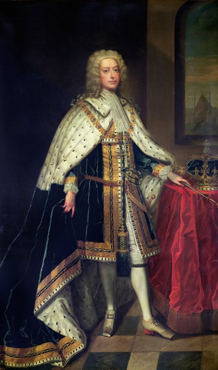 Georg II (1683-1760) av Enoch Seeman