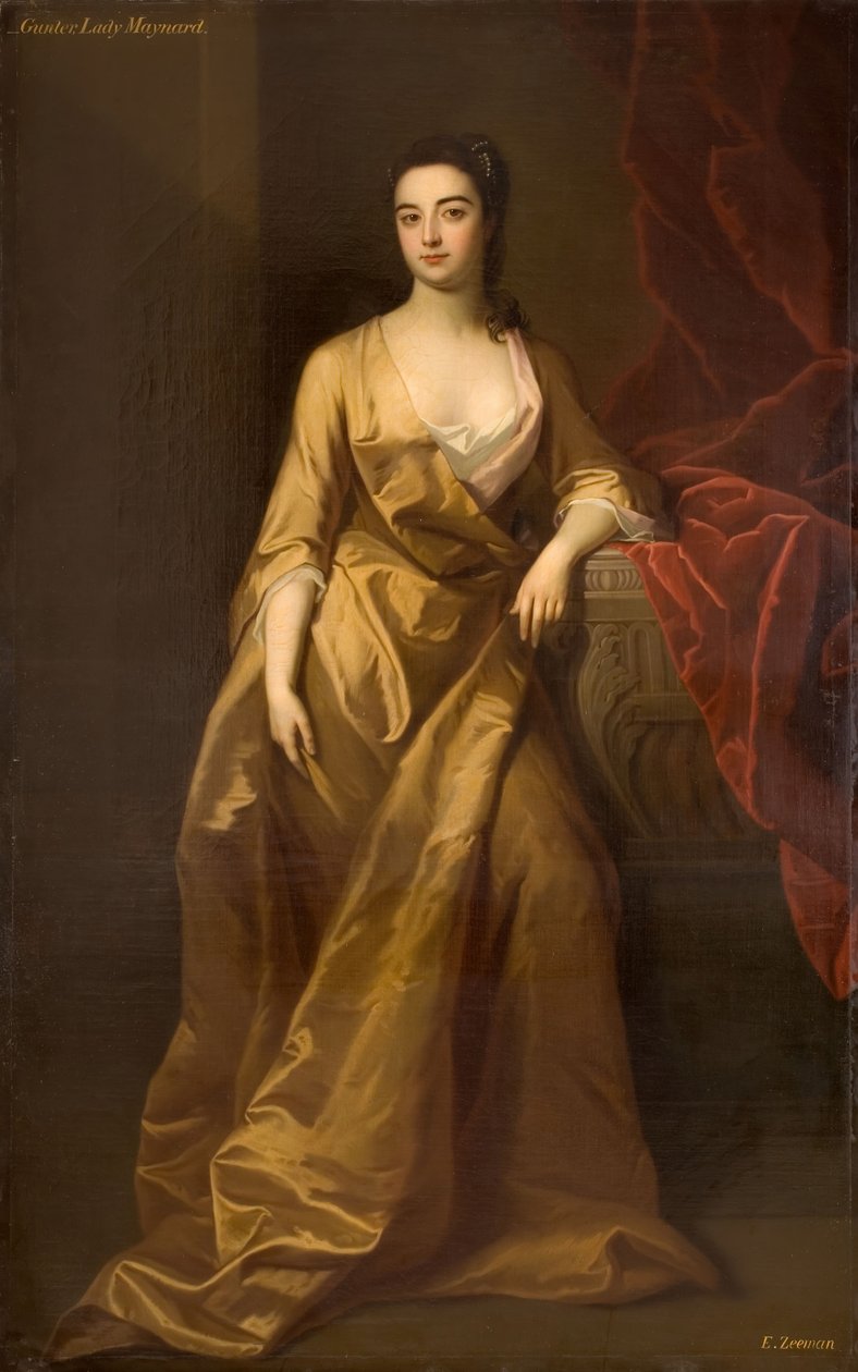 Porträtt av en dam Maynard, 1745. av Enoch Seeman