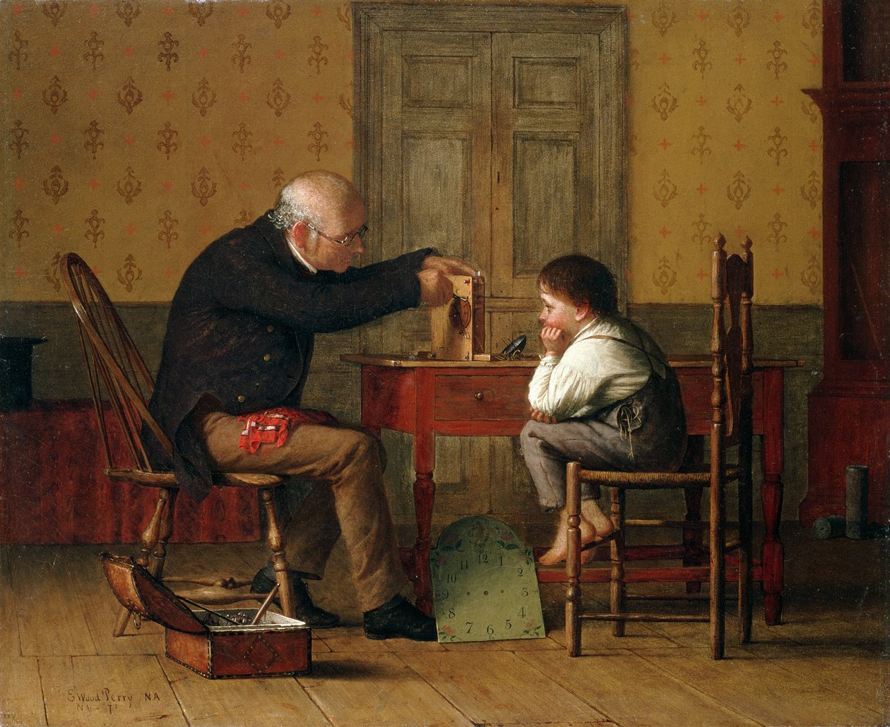 Klockdoktorn, 1871 av Enoch Wood Perry