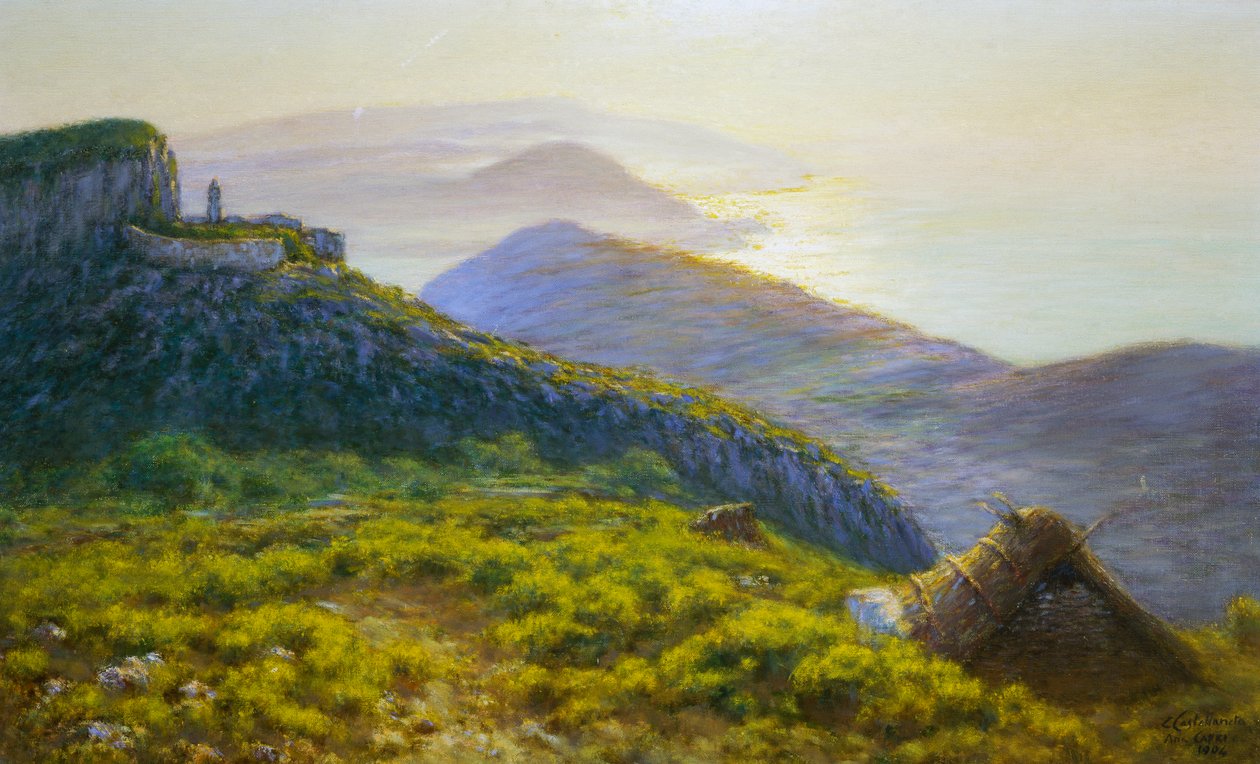 Från Monte Solaro (Capri) av Enrico Castellaneta