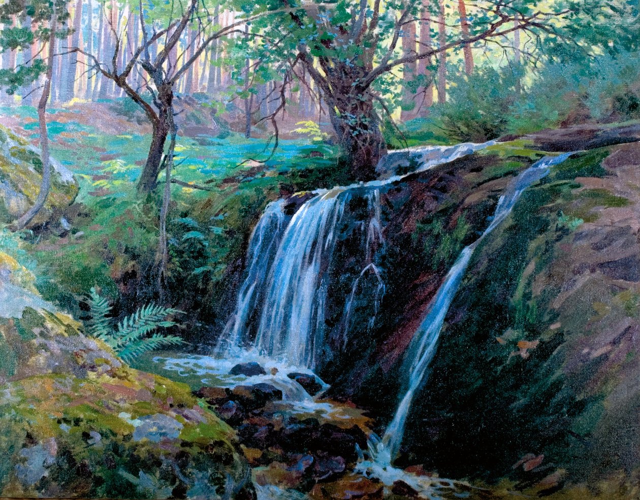  Cascada de La Hiruela av Enrique Simonet