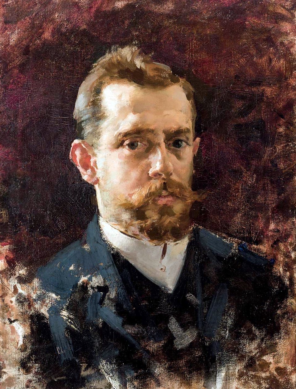  Retrato de Antonio, hermano del artistaPortrait of Antonio, brother of the artist av Enrique Simonet