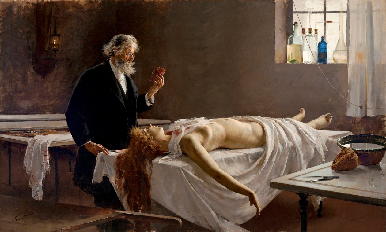 Anatomy of the heart; And she had a heart!; Autopsy  av Enrique Simonet