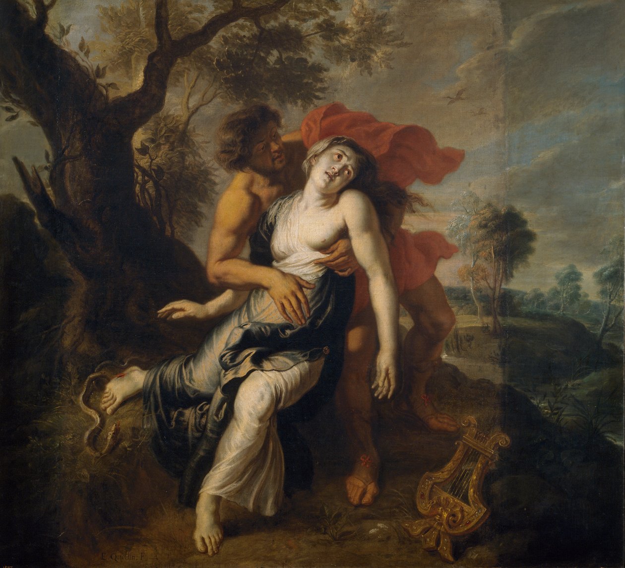 Eurydices död av Erasmus Quellinus II