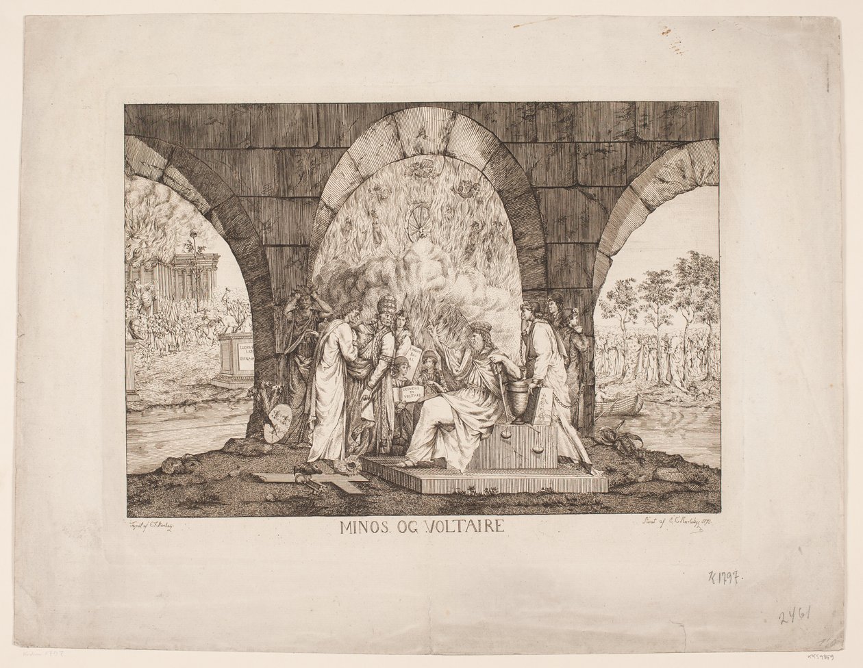 Minos och Voltaire av Erasmus Cristoffer Karlebye