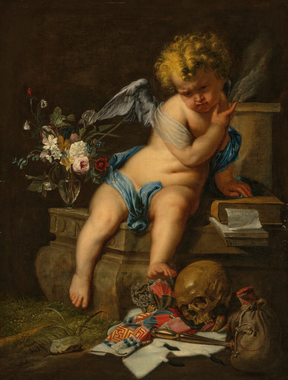 Allegori om förgänglighet av Erasmus Quellinus II