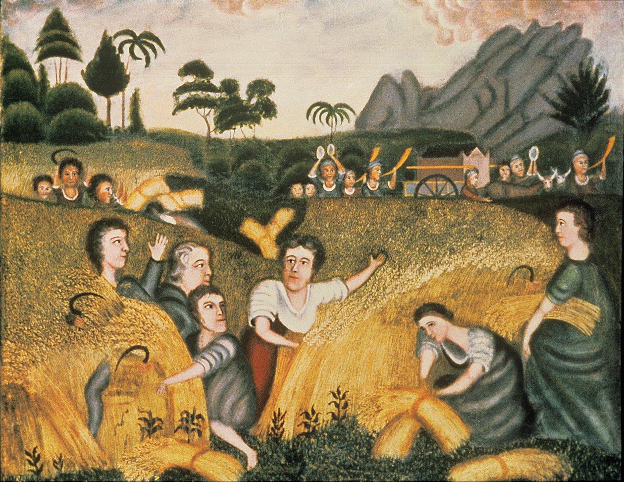 Förbundets ark, ca 1865-80 av Erastus Salisbury Field