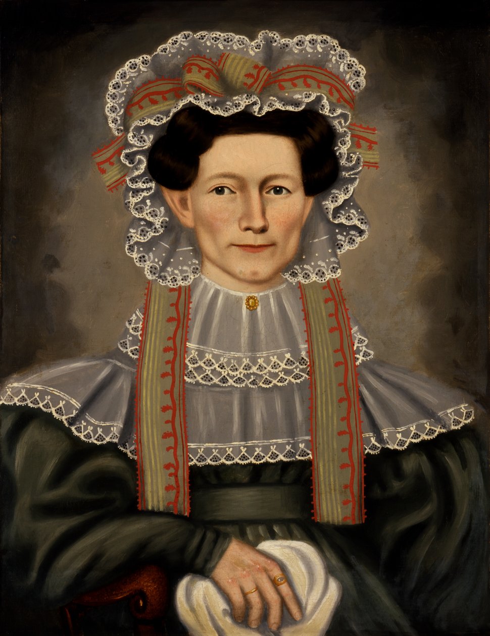 Lady of Squire Williams House, ca. 1829. av Erastus Salisbury Field