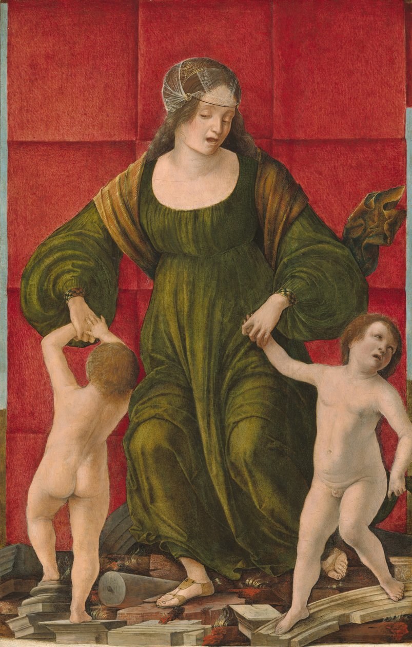Hasdrubals fru och hennes barn, ca. 14901493. av Ercole de