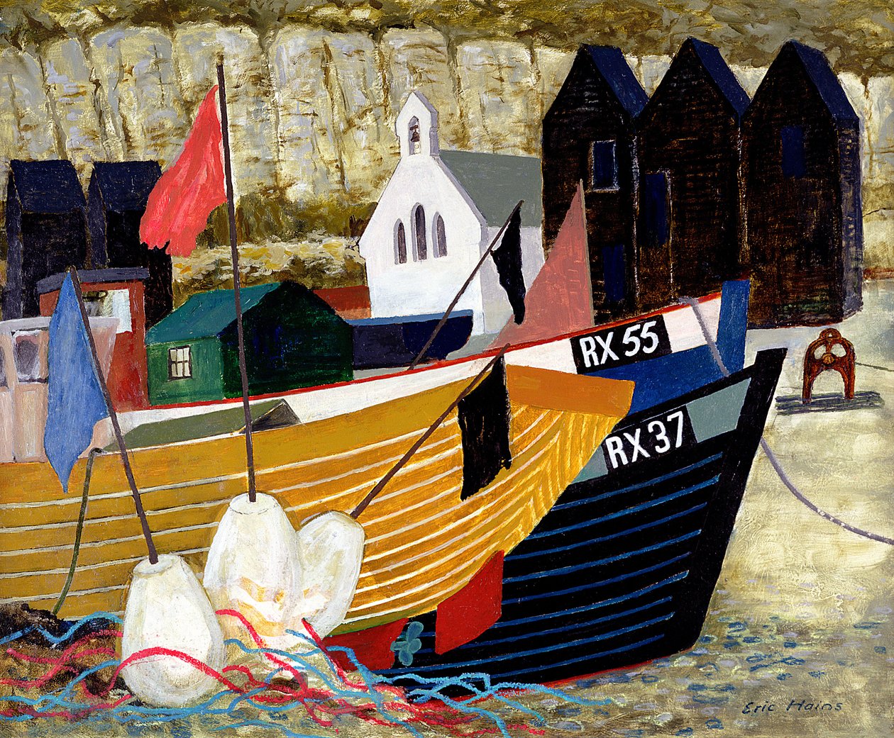 Hastings ihågkommen av Eric Contemporary Artist Hains