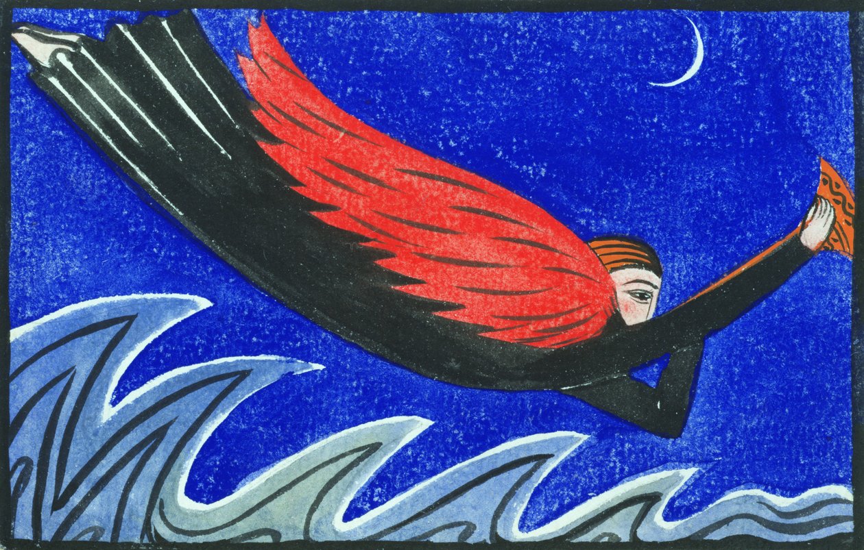Ängel av Eric Gill