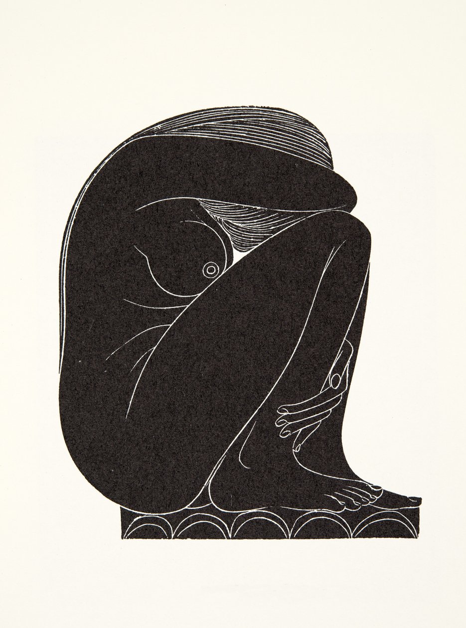 På plattorna av Eric Gill