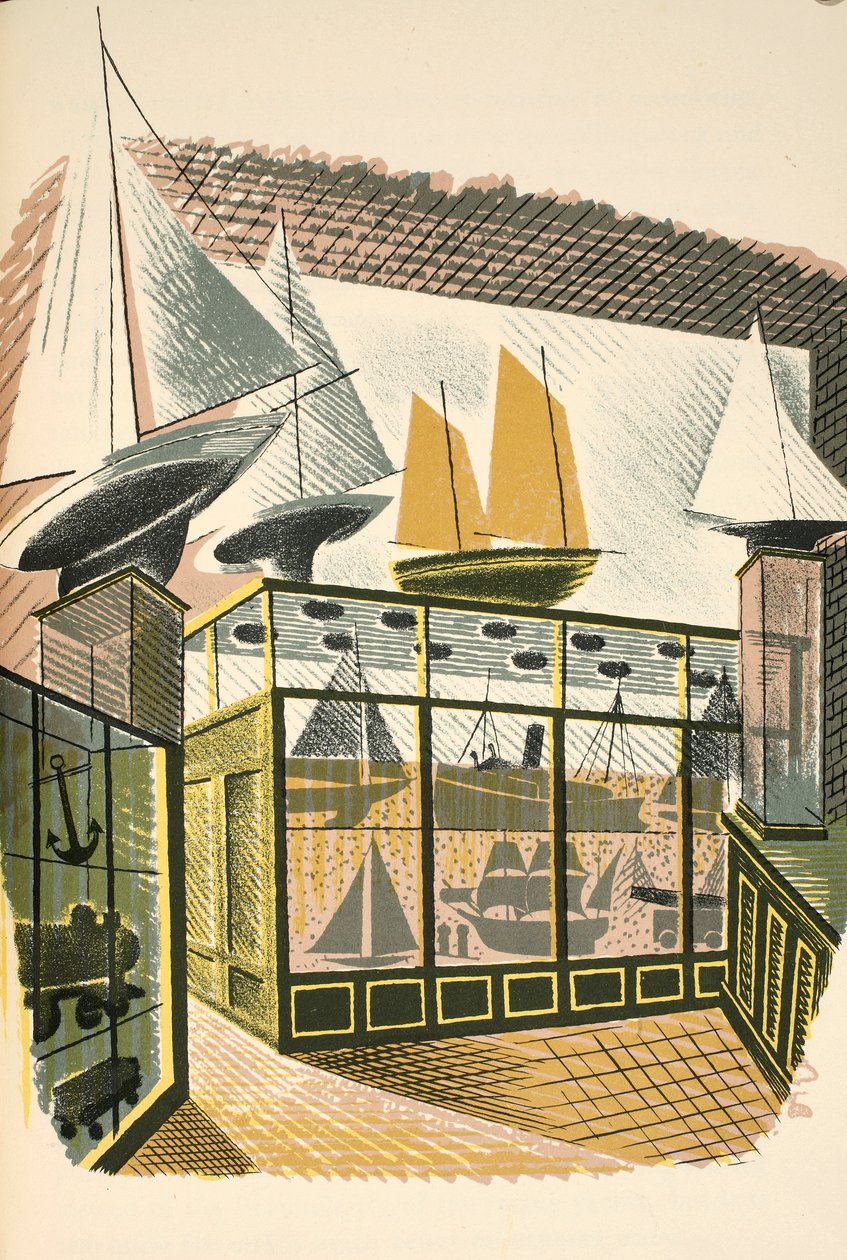 Model Ships and Trains, illustration från 
