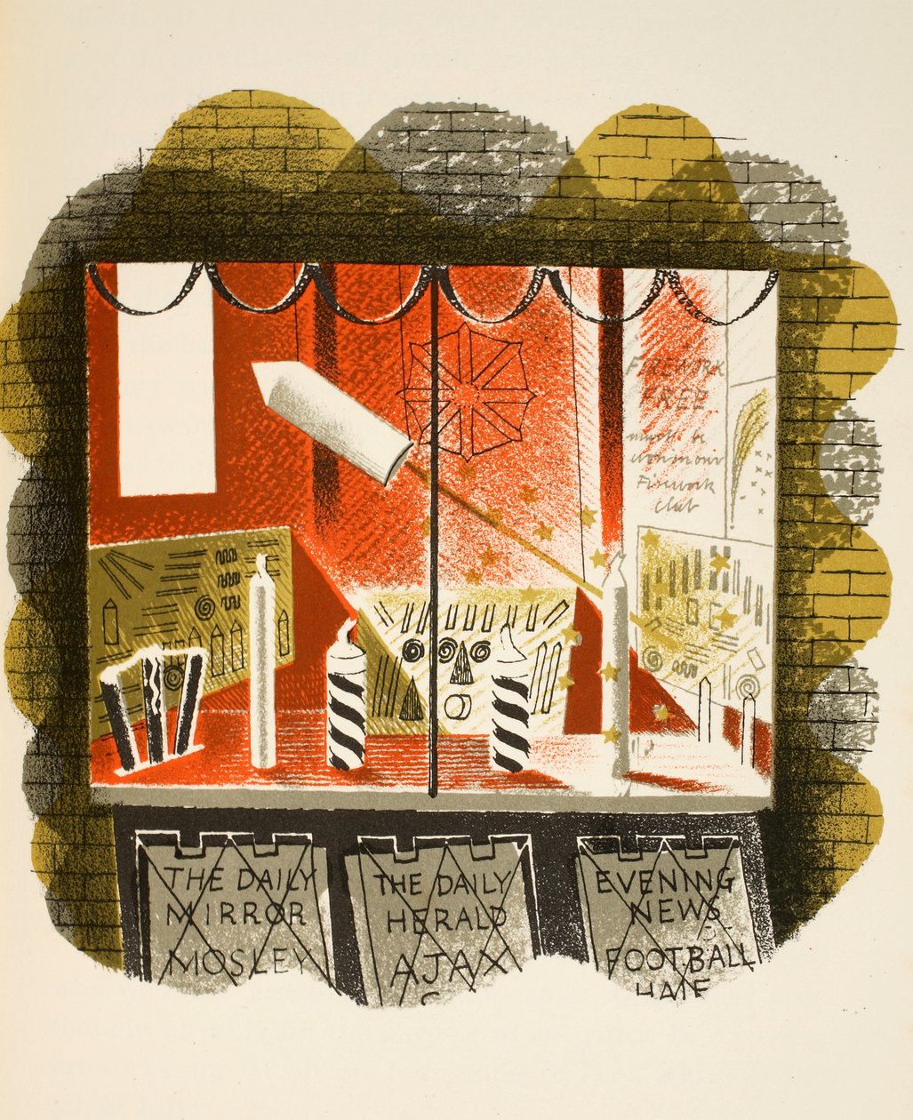 Newsagents, illustration från 