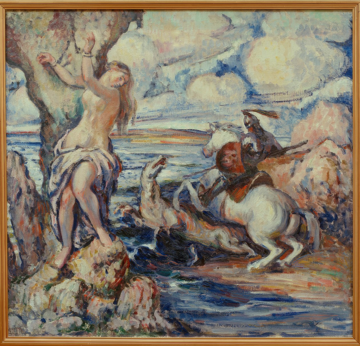 Sankt Georg och draken av Erich Klossowski
