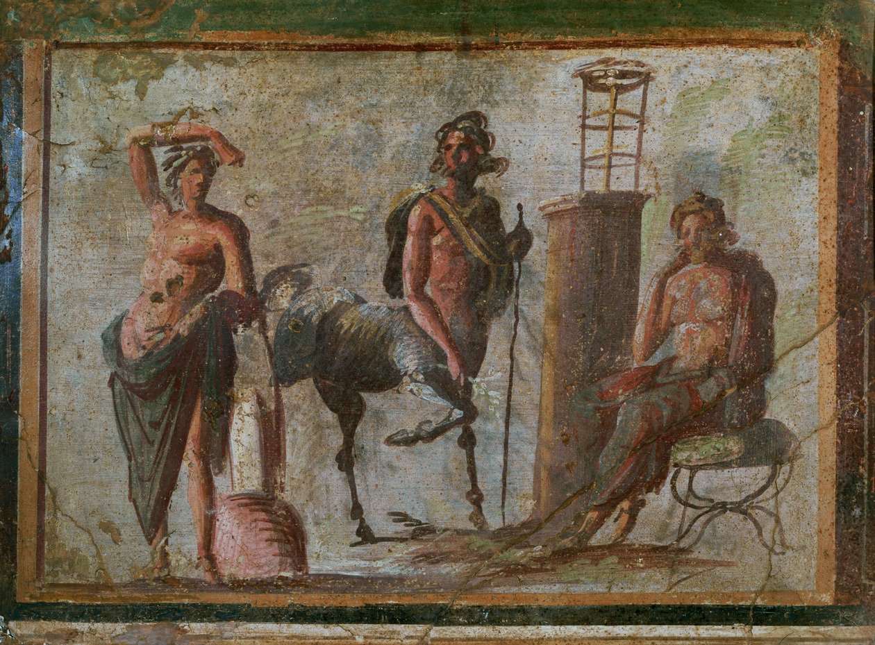 Apollo, Chiron och Hippokrates av Erich Lessing