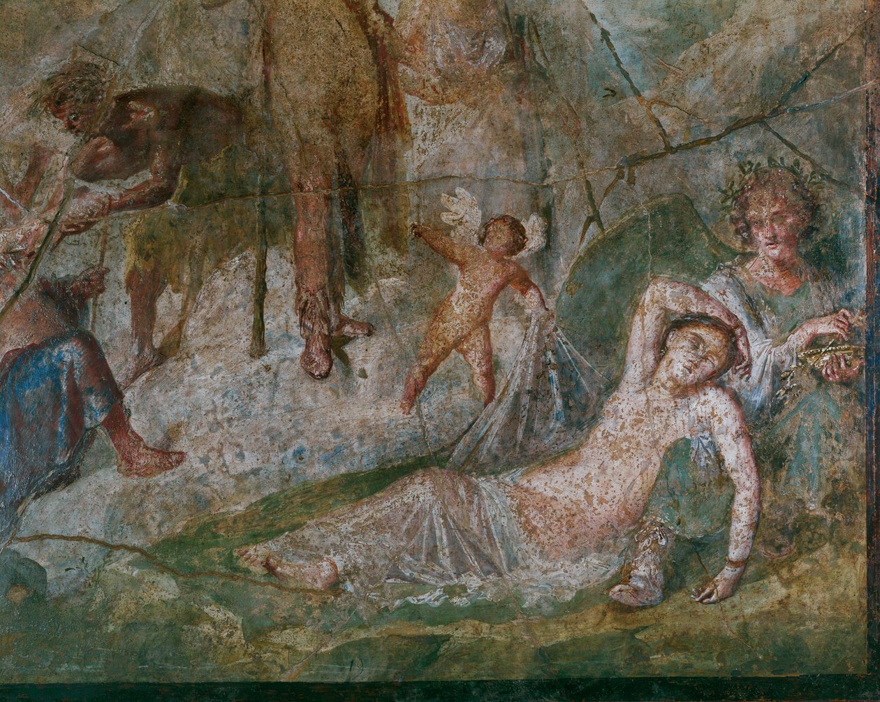 Ariadne och Dionysos på ön Naxos av Erich Lessing