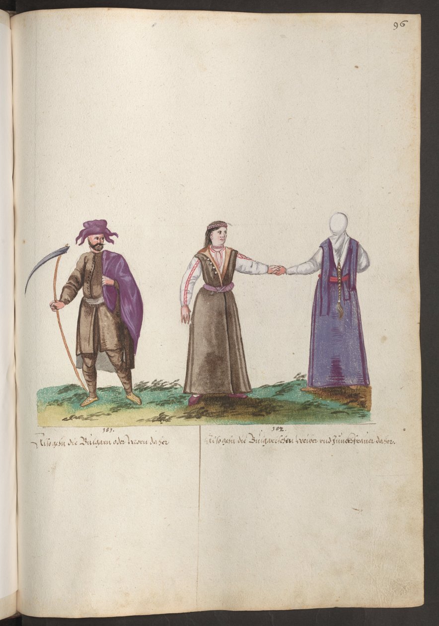 Bulgarisk man och kvinna av Erich Lessing