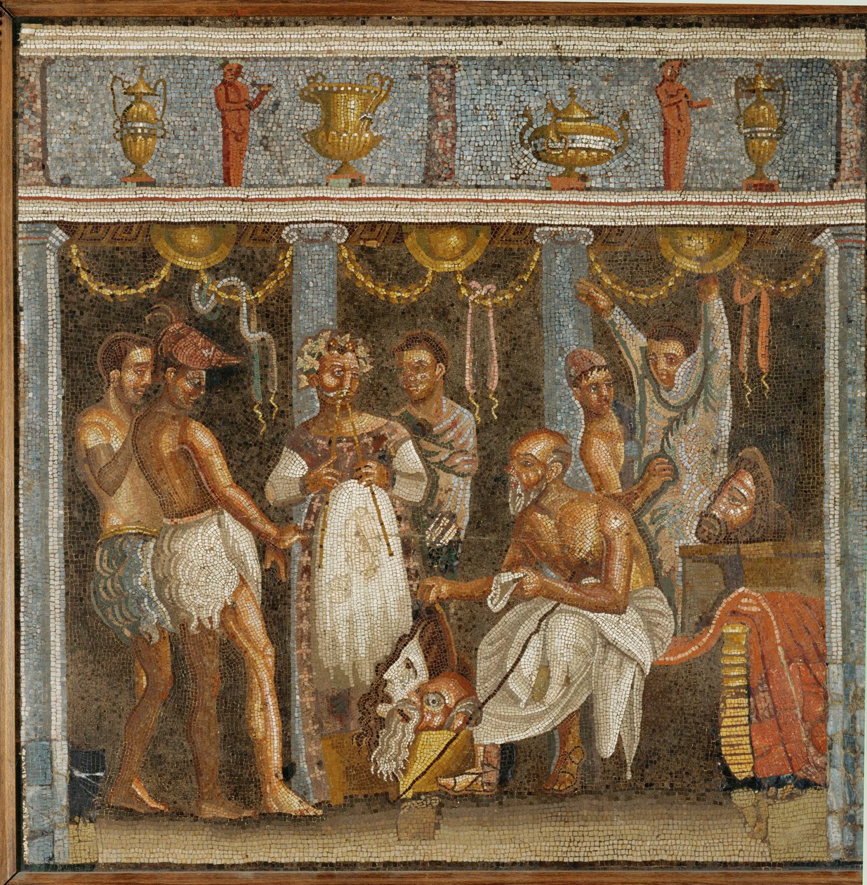 Körgraf och skådespelare av Erich Lessing