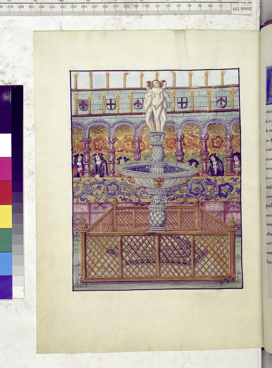 Hel sida: avbildning av en fontän av Erich Lessing