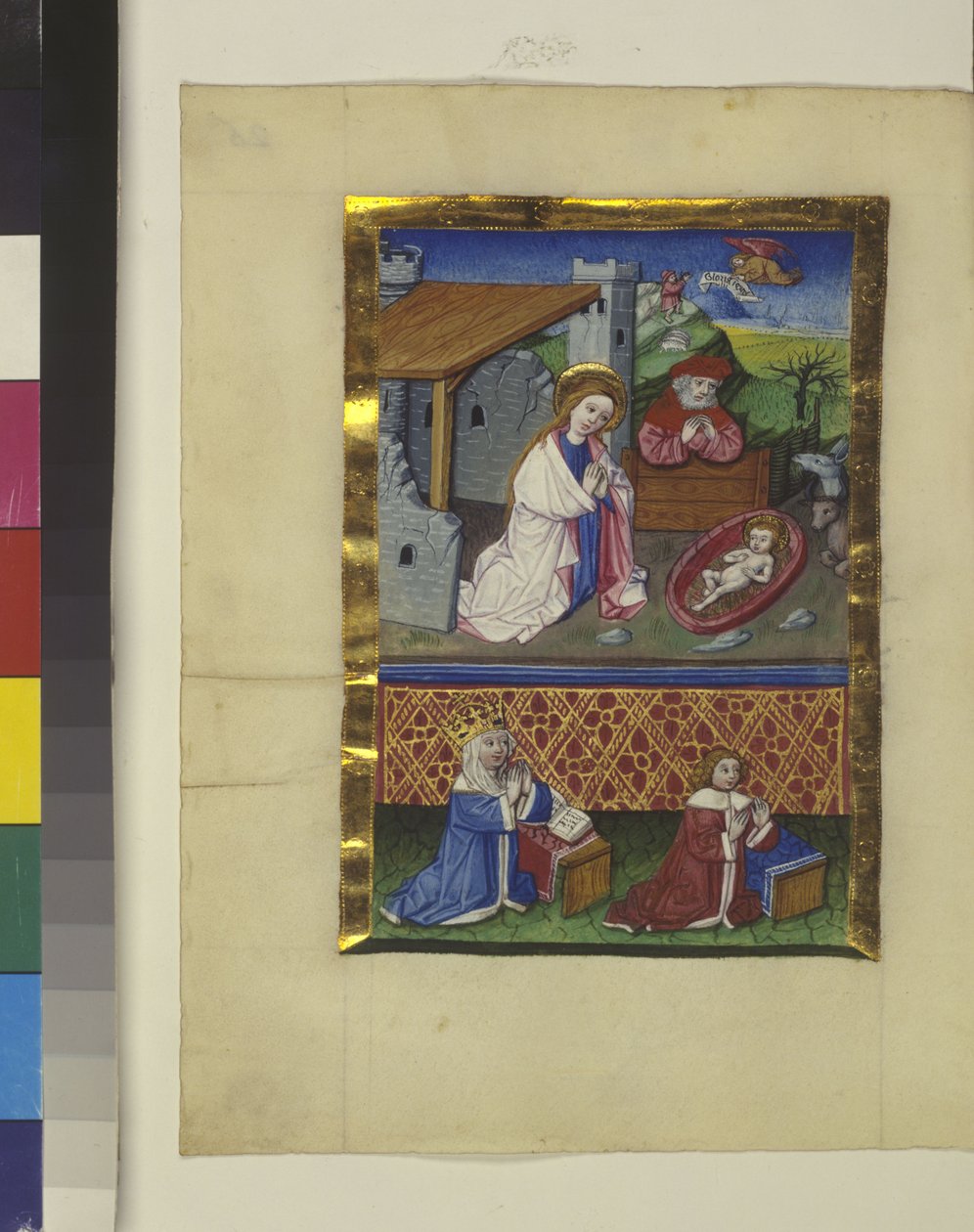 Hel sida: miniatyr, ca 1464 (temperamålning) av Erich Lessing