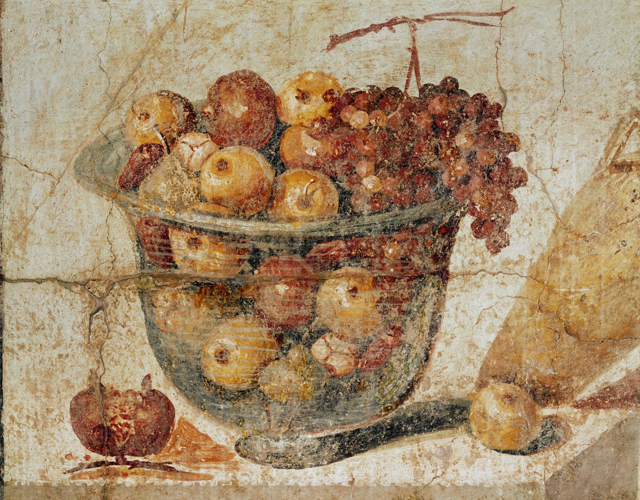 Glasskål med frukt av Erich Lessing