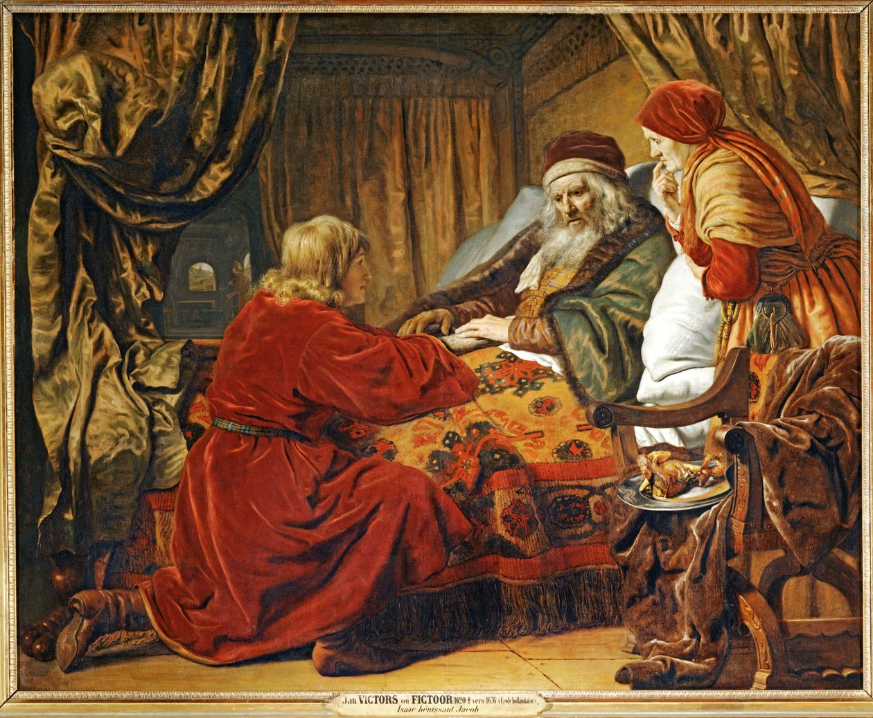 Isaac välsignar Jacob... av Erich Lessing