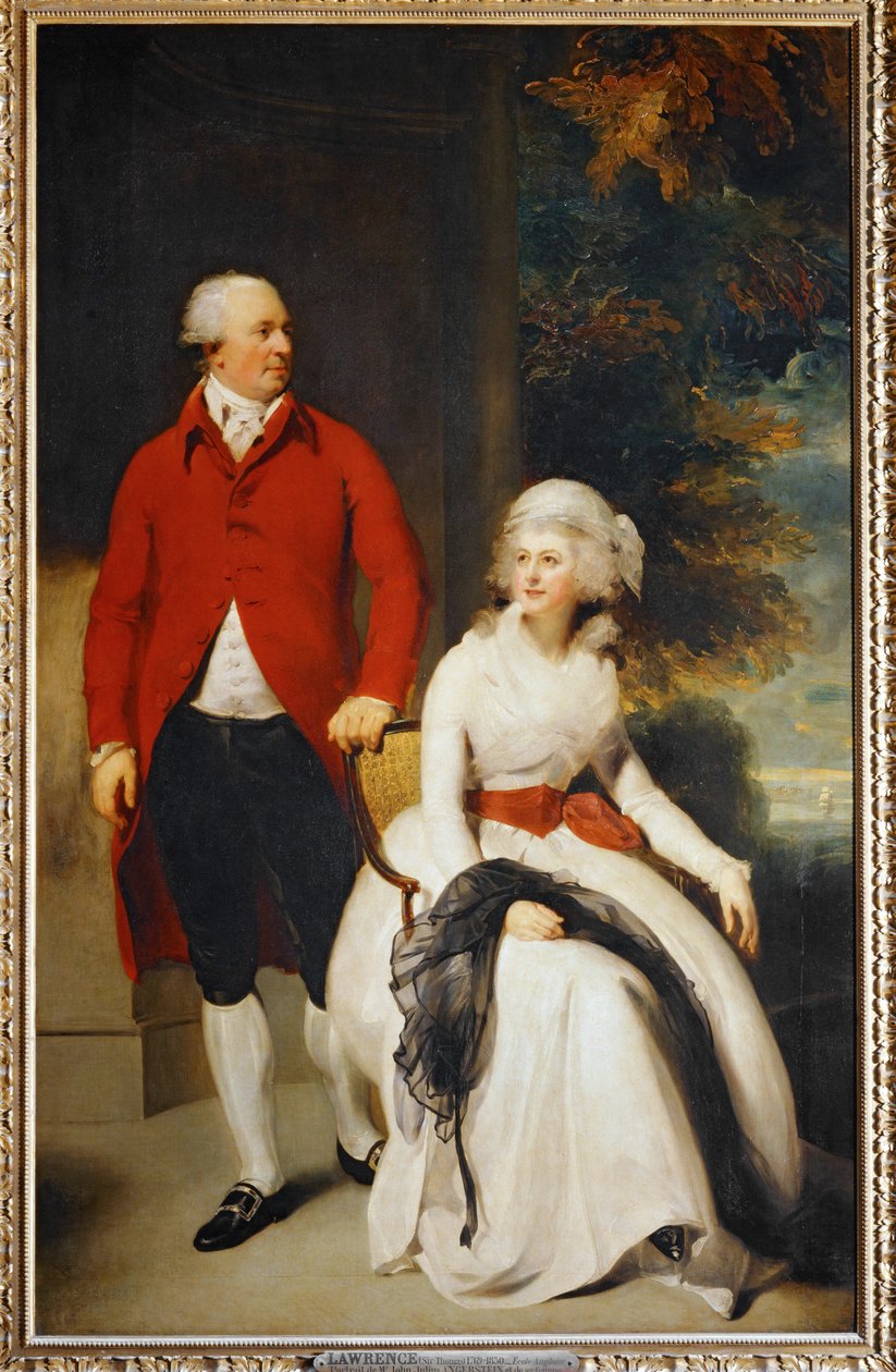 Herr och fru John Julius Angerstein, bankir... av Erich Lessing