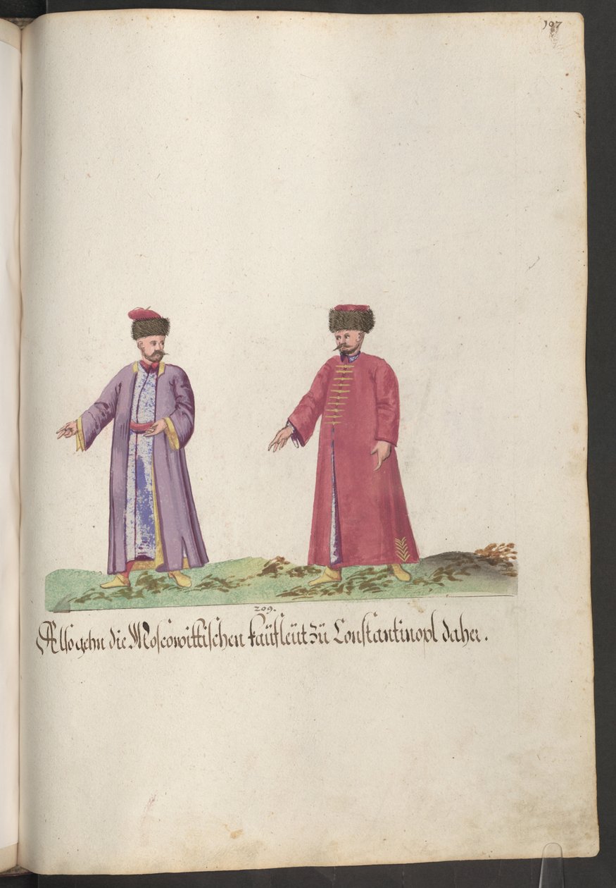 Muskovitiska köpmän i Konstantinopel ... av Erich Lessing