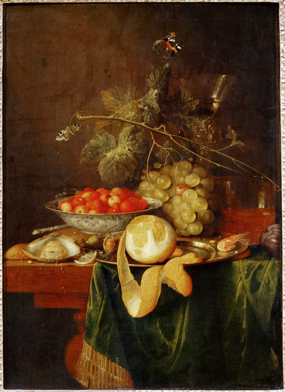 Stilleben med citronpele ... av Erich Lessing