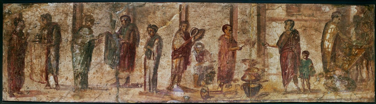 Människor på stan, gatuscen av Erich Lessing