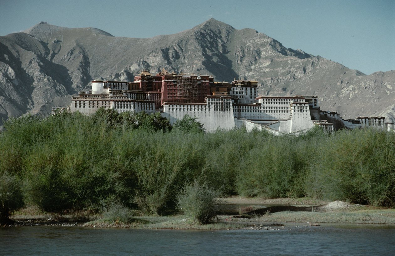 Potalapalatset, Lhasa, Tibet (foto) av Erich Lessing