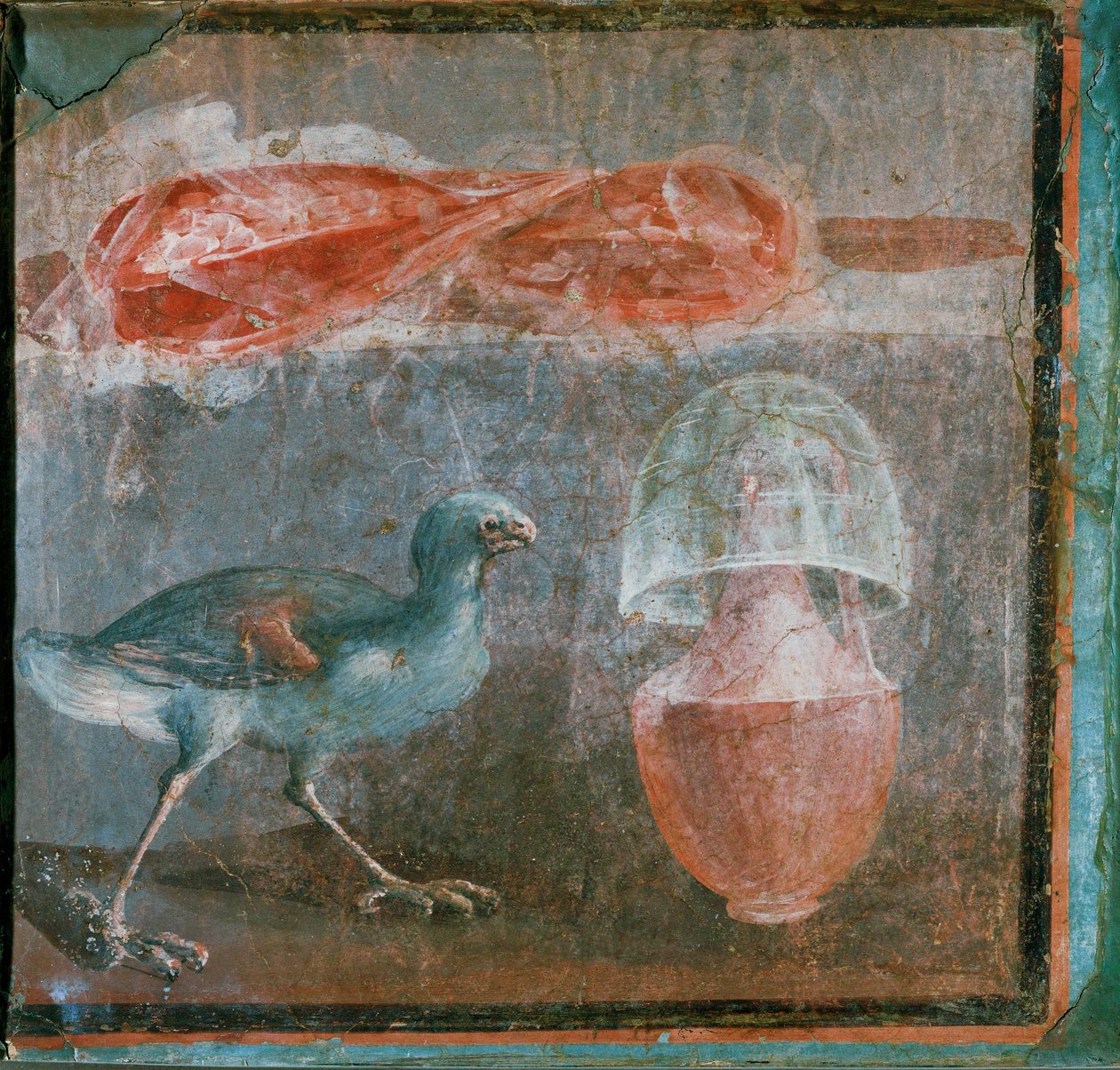 Stilleben med kyckling av Erich Lessing