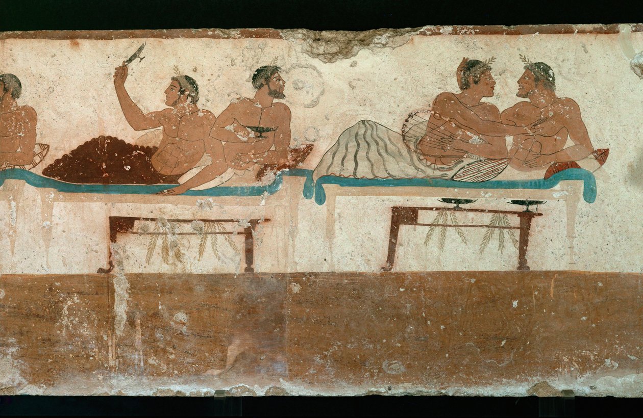 Begravningsbanketten av Erich Lessing