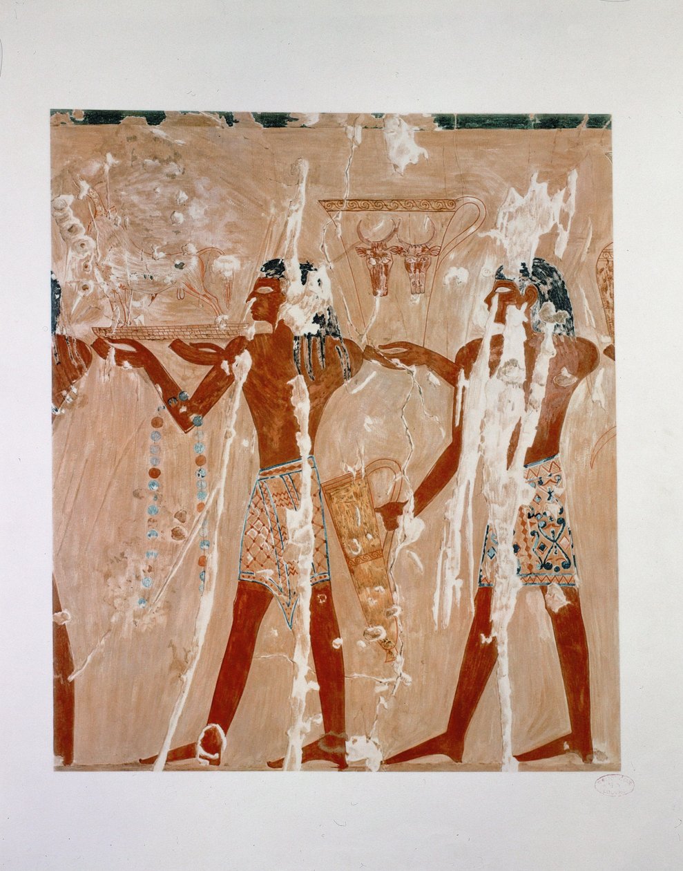 Två kretensiska hyllningsbärare... av Erich Lessing