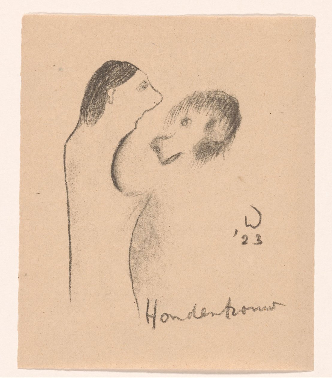 Hundlojalitet (originaltitel på objektet) Idealists II och ytterligare marginalnoter (originalserietitel) av Erich Wichmann