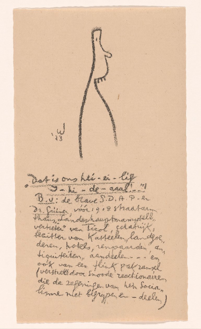 karikatyrfigur Idealists II and Further Notes (original serietitel) av Erich Wichmann