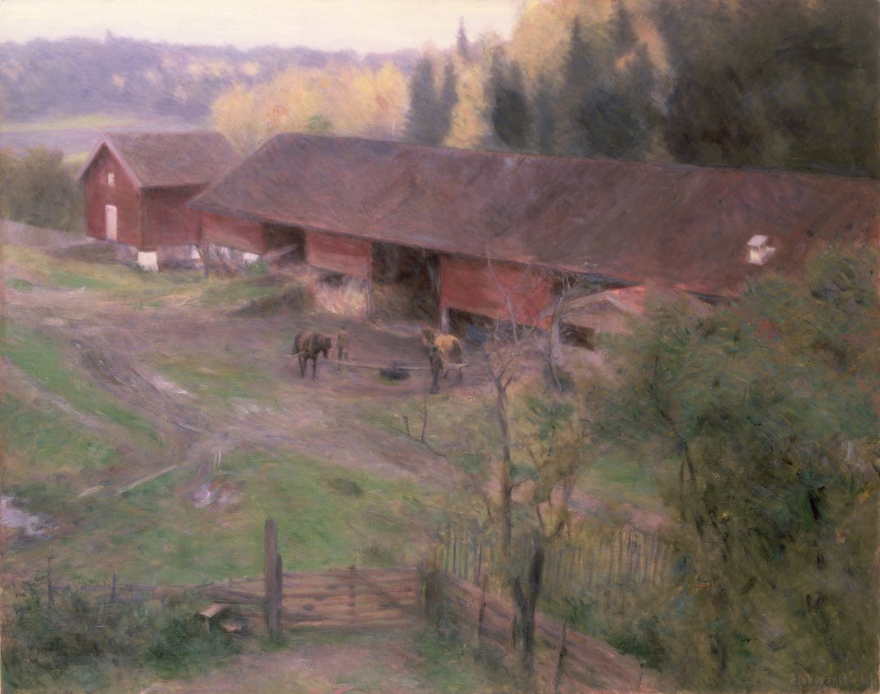 Hösten 1891 av Erik Theodor Werenskiold