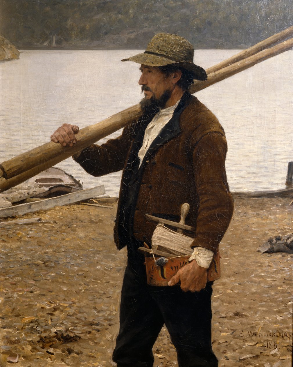 Fiskare av Erik Theodor Werenskiold