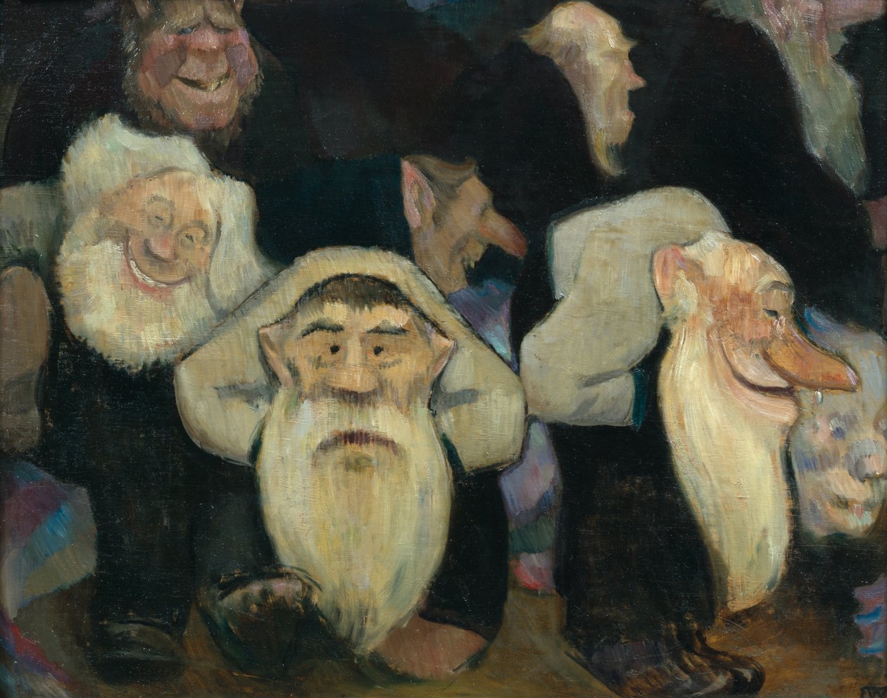 Tomtar och troll av Erik Theodor Werenskiold