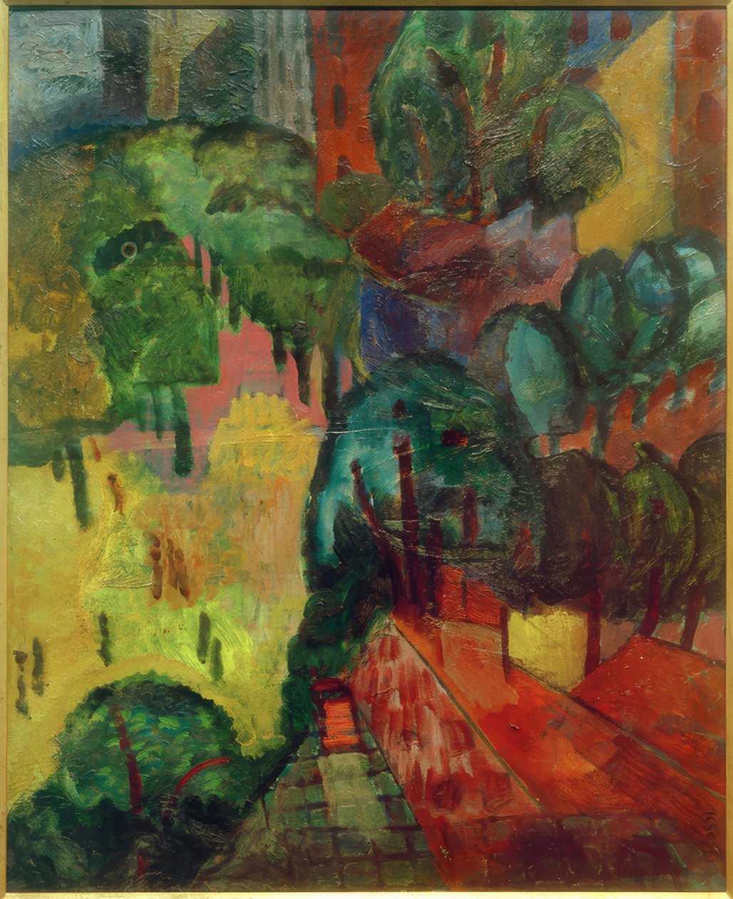 Paris stadsbild av Erma Bossi