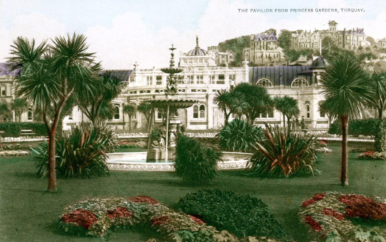 Paviljongen, Torquay, Devon, tidigt 1900-tal. av Ern Bishop