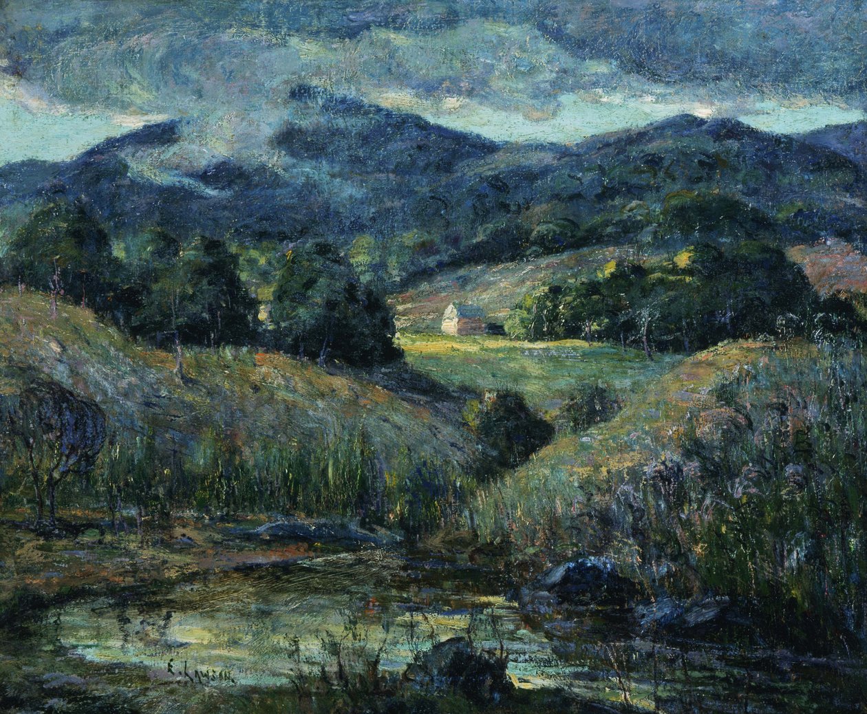 Närmar sig Storm av Ernest Lawson