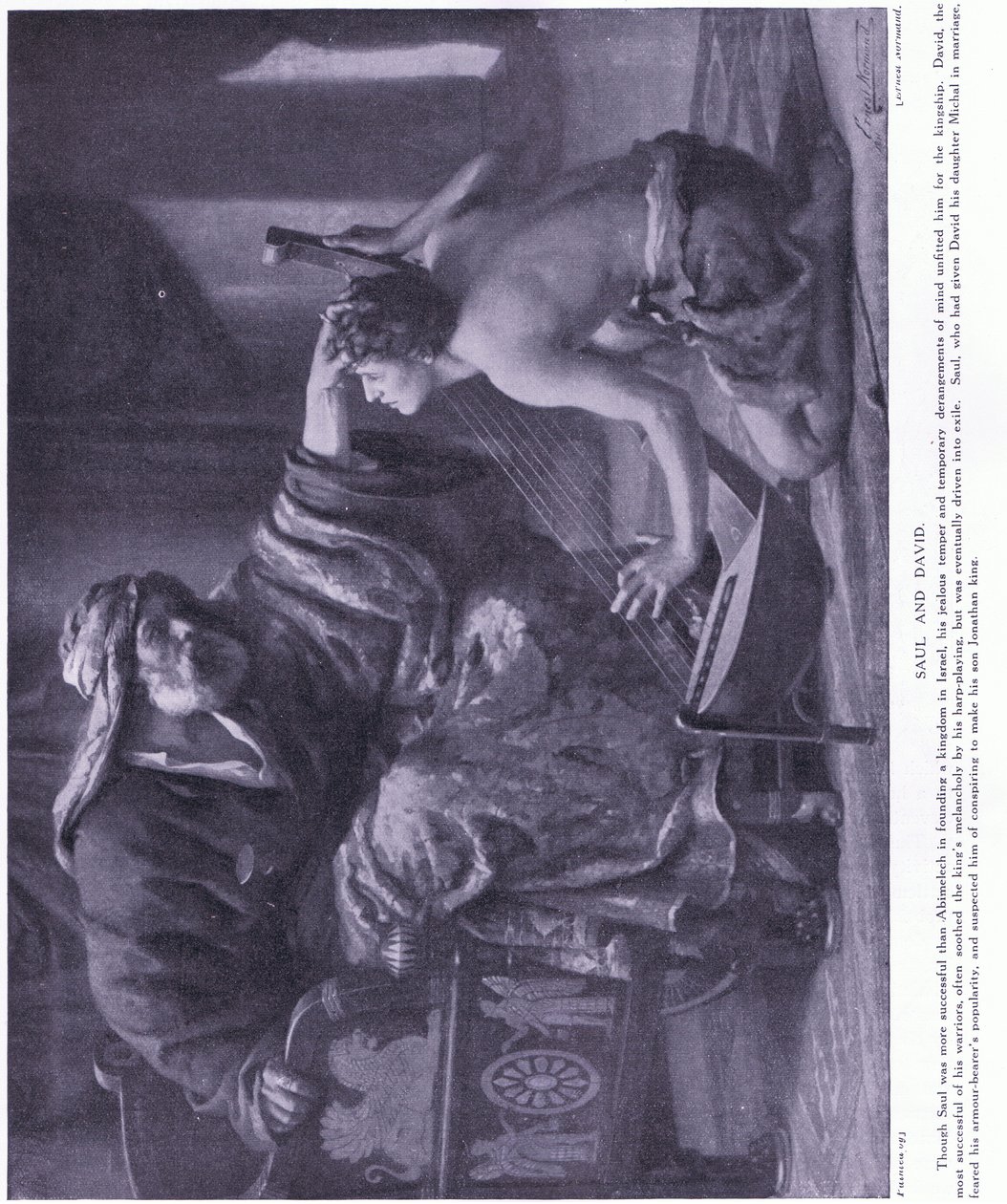 Saul och David av Ernest Normand