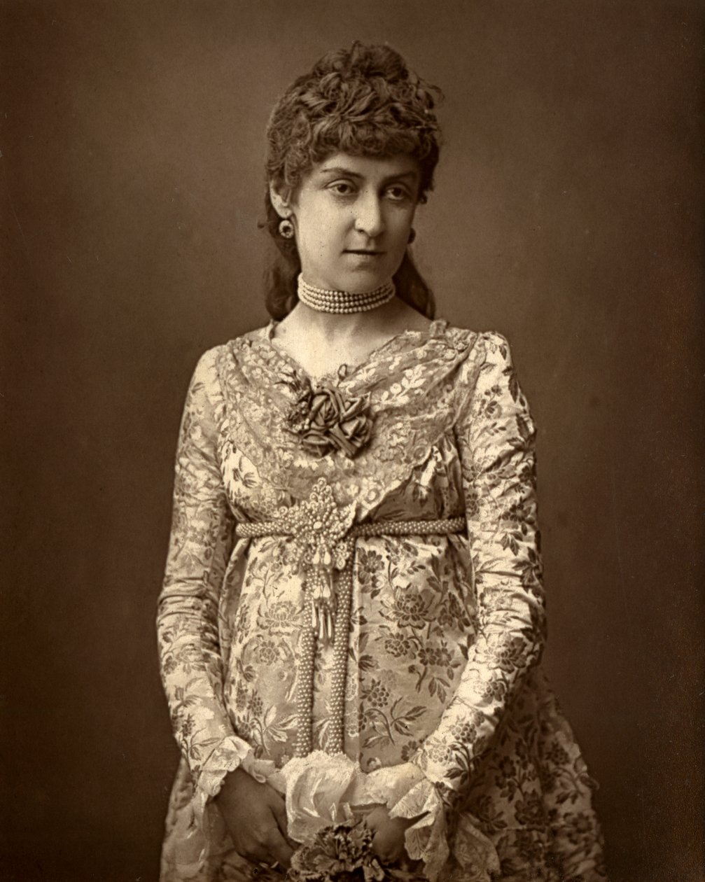 Angela Fenton, brittisk skådespelerska, 1887. av Ernest Barraud
