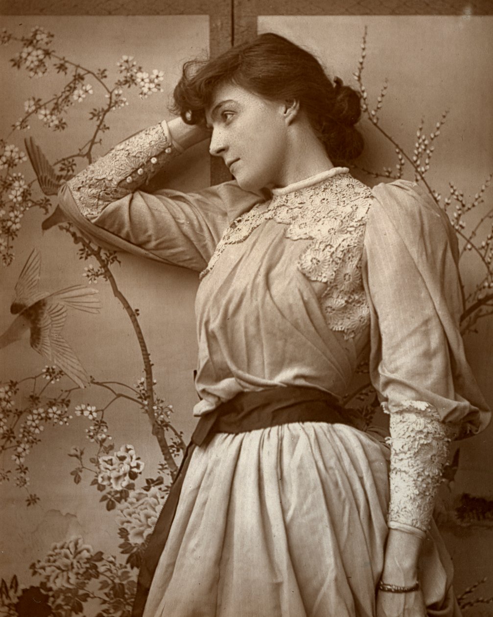 Cora Urquhart Brown-Potter, amerikansk skådespelerska, 1887 av Ernest Barraud