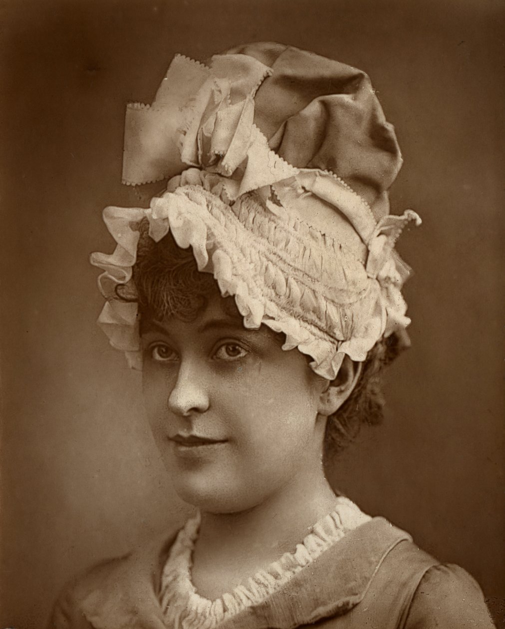 Geraldine Ulmar, amerikansk sångerska och skådespelerska, 1887 av Ernest Barraud